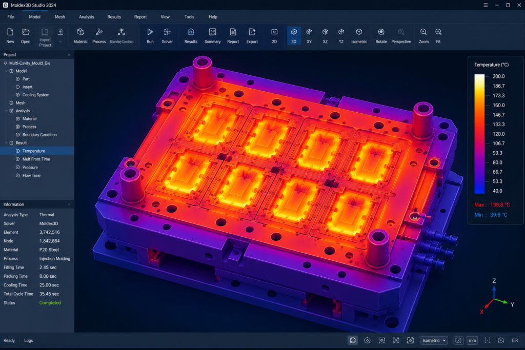 High-Performance Friction Moulding Dies